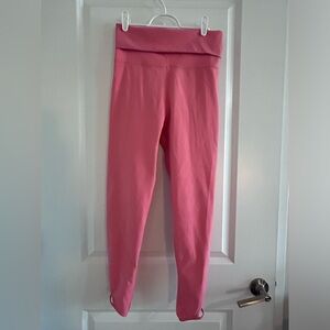 FREE PEOPLE MOVEMENT • Coral/Orange High Rise Leggings • Med •